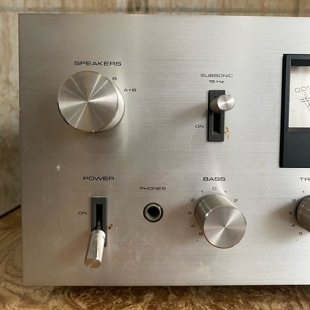 PIONEER SA-7600Ⅱ Pioneer SA-7600 II Stereo Amplifier Analog Meter Main Unit