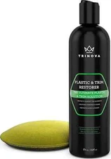 Black Plastic Trim Restorer Car Interior Cleaner Detailing Protector Rubber