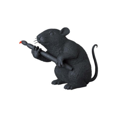 MEDICOM TOY PLUS & 2G EXKLUSIV Aus UK Sync. LOVE RAT GESSO SCHWARZ Ver.