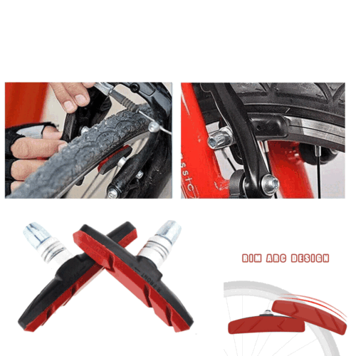 10x Fahrrad V-Bremsbeläge Bremsklötze Bremsbacken Bremsschuhe 70 mm V-Brake MTB - Bild 11 von 12