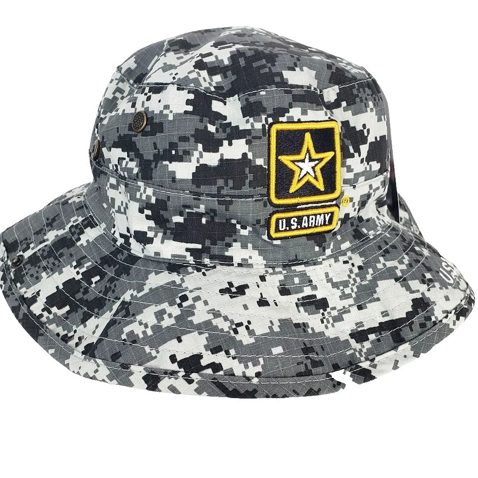 Boné masculino camuflado exército