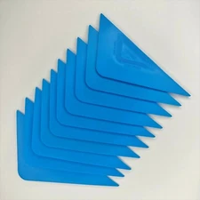 Window Tint Tools Tri-Edge X Blue 10 Pcs
