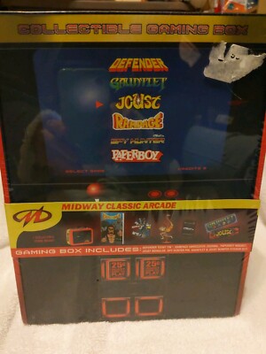 Midway Classic Arcade Gaming Box BRAND NEW!