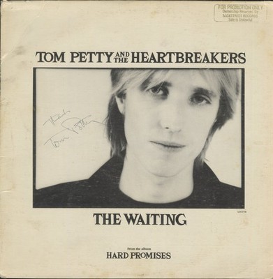 Tom Petty ~ Signed Autographed ''The Waiting''  LP Album ~ PSA DNA