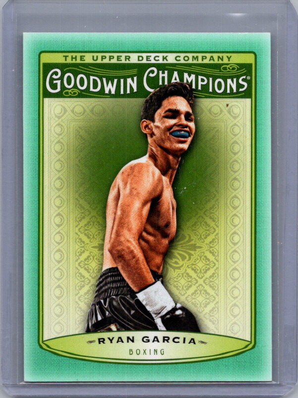 2019 Upper Deck Goodwin Champions - Ryan Garcia #4 Green (RC)