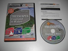 TREESCAPES Inghilterra e Galles Vol 1 2 3 Set Completo Pc AddOn Simulatore di Volo X FSX