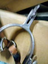 Metal Bumper Spur Marked W/W - Single Riding Spur