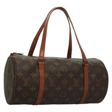 LOUIS VUITTON Monogram Papillon 30 Hand Bag M51385 LV Auth yk18951