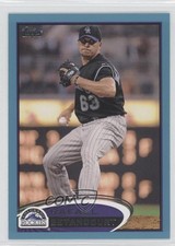 2012 Topps Wal-Mart Blue Border Rafael Betancourt #444 0l2