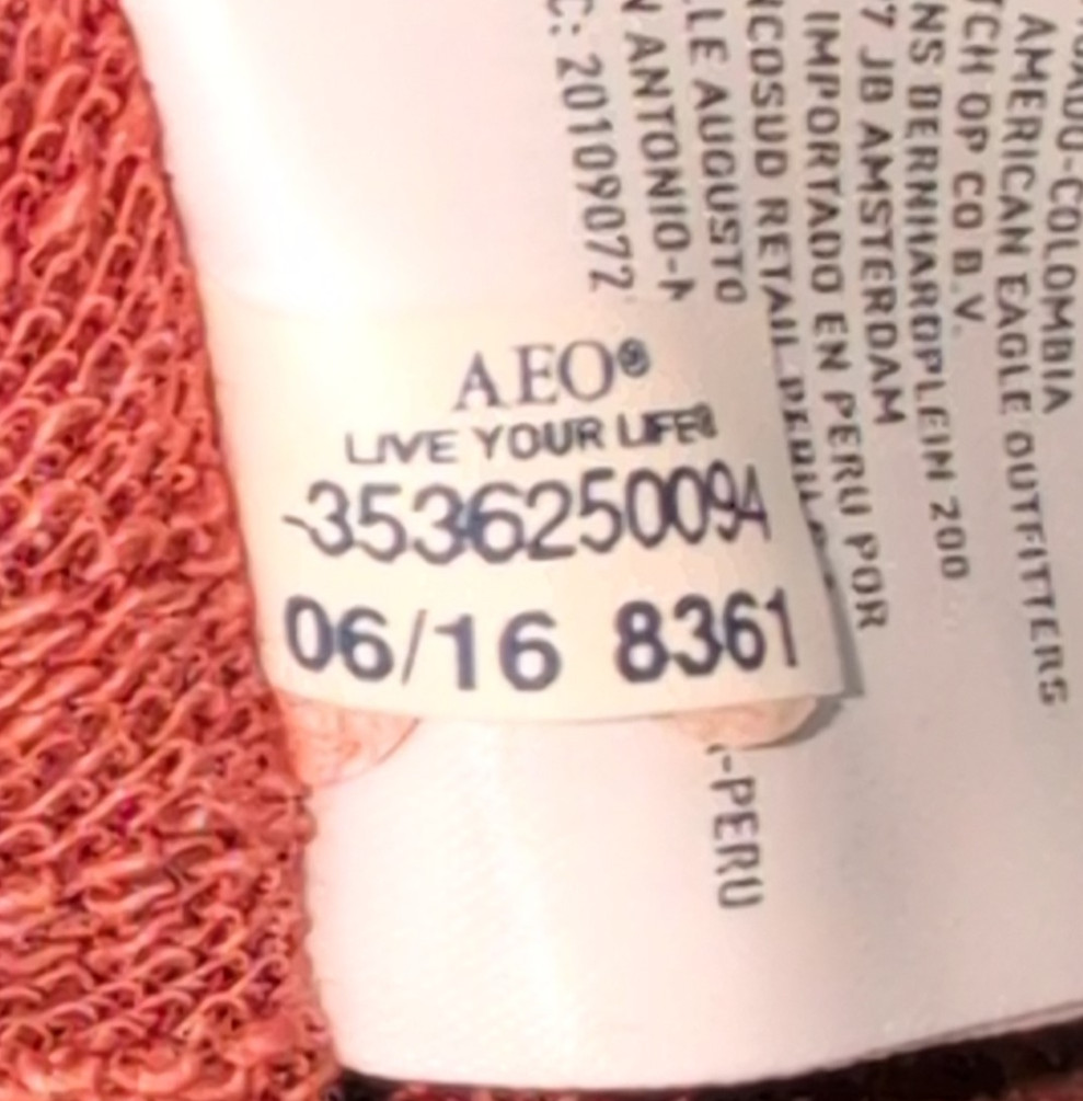 American Eagle Outfitters Small Split Back Knit T… - image 7