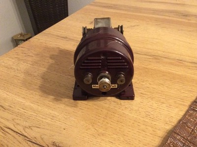 1960s Wilesco Dynamo Generator Bakelite Stromerzeuger