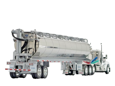 萬代屋【DKW 1000 リムジン 薄いグレー】ブリキtin toy car箱無 1/64 DCP KENWORTH W990 & WALINGA BULK FEED TANKER | eBay