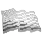 Sunshine Mint 250th Anniversary 1776 1-oz Colorized Wavy Flag Silver Bar
