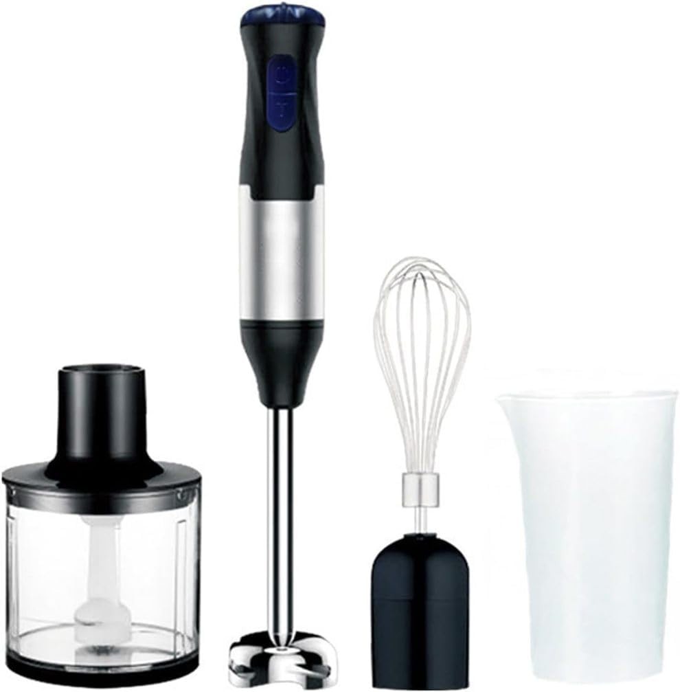 1000W Electric Stick Blender Home Hand Blender 5 Speed Adjustable w/700ml Beaker