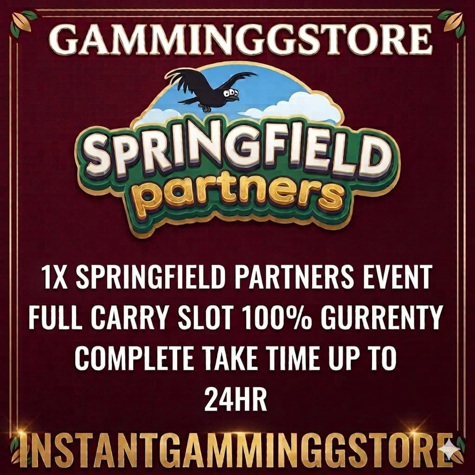 1x Springfield Partners Event Time 24hr Mono_poly Go Full Carry Partner Events - Bild 1 von 1