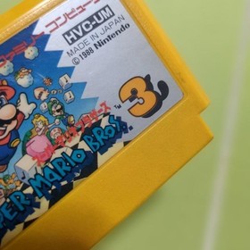 Super Mario Bros. 3 Famicom Japan Cartridge Manual Untested NTSC-J