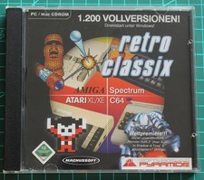 retro classix Amiga Spectrum Atari C64 (PC, 2006, Jewel-Case)