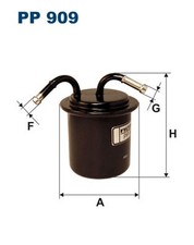 Filtre à carburant Subaru IMPREZA