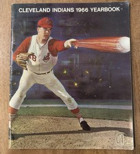 1966 Cleveland Indians Yearbook Ex - Rocky Colavito
