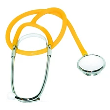 MEDSOURCE MS-70025 Stethoscope,Yellow,22" L 36LN66