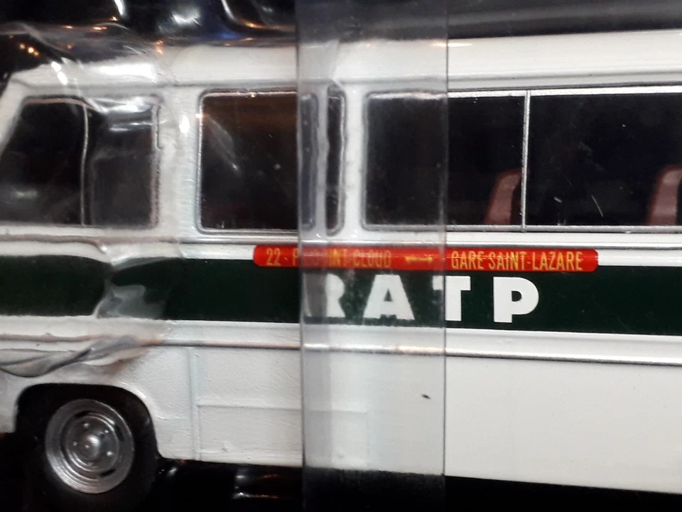 1/43 CITROEN CH14 MINIBUS RATP    1972 Utilitaire Miniature Collection Bus Car - Photo 2/2