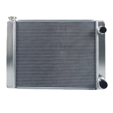 Aluminum 3row Racing Universal Dual Pass Radiator Chevy Ford Overall27x20x5.4