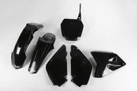 Kunststoff Verkleidung Kit Restyling Suzuki RM 85 2000 - 2024 Ufo Plast Schwarz