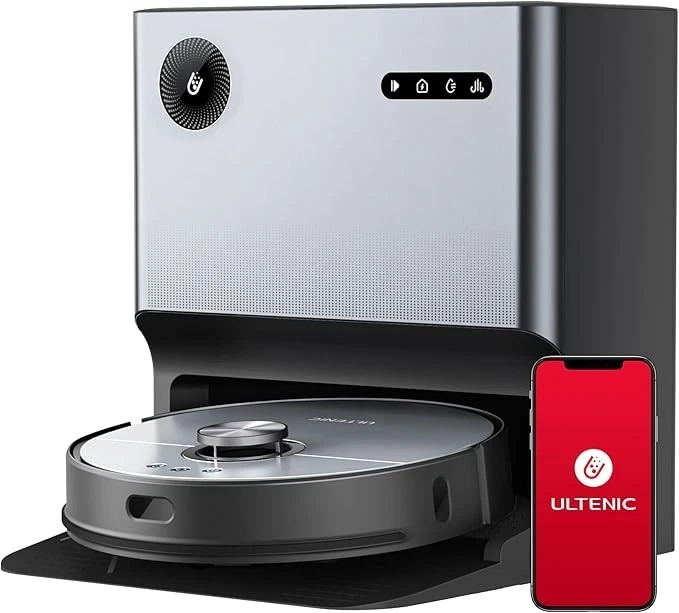 Open BOX - Ultenic MC1 Robot Vacuum Cleaner with Suction Station - MINT