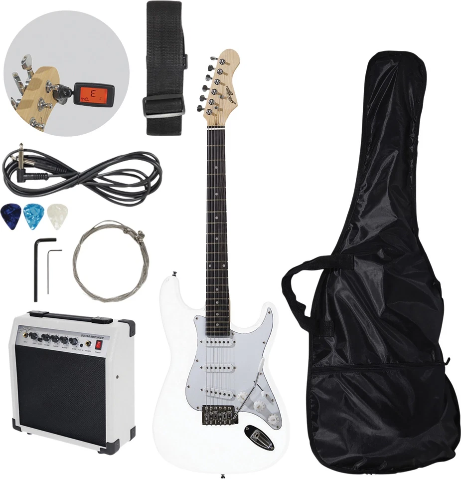 Johnny Brook Standard Guitar Kit with 20W Colour Coded Combo Amplifier