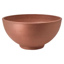 Arcadia Garden Products PSW K40TC Simplicity Bowl, 16 by 8-Inch, Terra Cotta