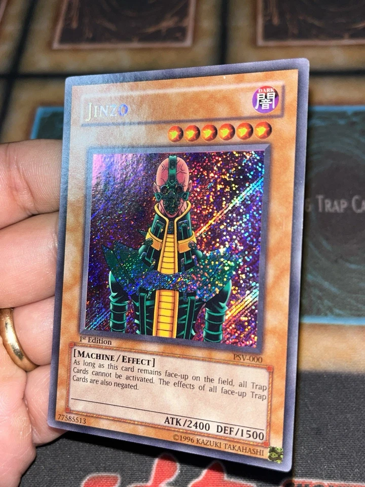 Yugioh Jinzo PSV-000 Pharaoh's Servant 1st Edition Secret Rare NM - Image 2 of 4