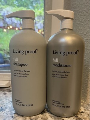 New, Sealed Living Proof 24 Oz Duo Set:. Full Shampoo & Conditioner