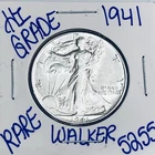 1941 WALKING LIBERTY SILVER HALF DOLLAR AUTHENTIC U.S.MINTCOIN FREESHIPPING 5255
