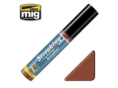 AMMO MIG - Weathering product STREAKINGBRUSHER Rust 1254