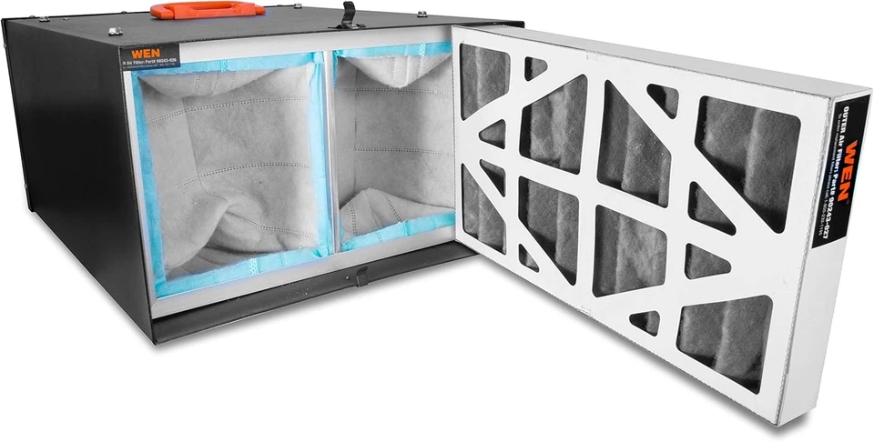 WEN 3410 3-Speed Remote-Controlled Air Filtration System PACK, Black  - Image 4 of 4