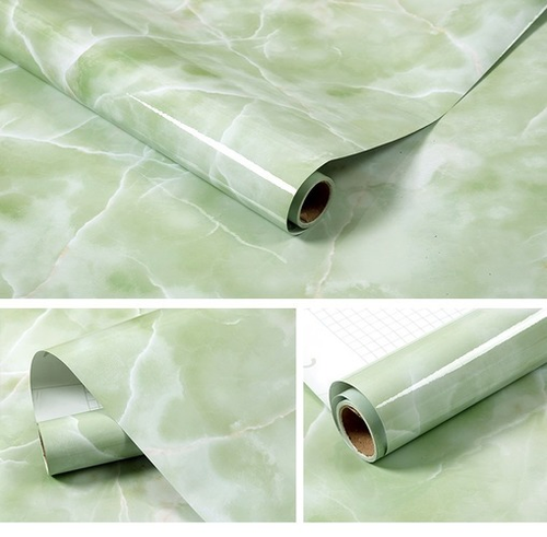 Kitchen PVC Wall Stickers Marble Countertop Self-adhesive Waterproof Wallpaper - Bild 17 von 21