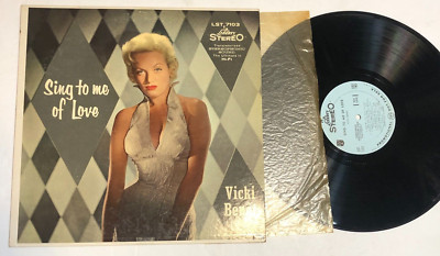 Vicki Benet Sing To Me Of Love Lp Stereo Wl promo vocal cheesecake sexy cover Ex