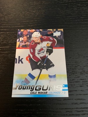 cale makar rookie card upper deck