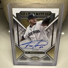 2023 Topps Tier One Felix Hernandez Auto 91/99 #T1A-FH