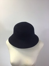Vintage Toucan Collection Woman  s Navy Blue Hat 100 Wool