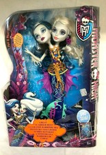 monster high ghoul great scarrier reef peri & pearl serpentine
