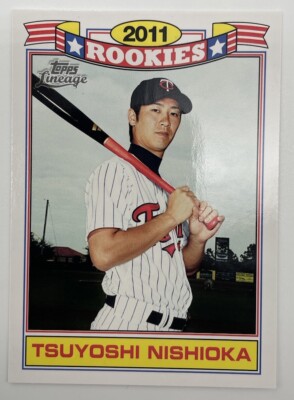 タレントカード RT-14 2011 Topps Lineage Rookies #TR14 Tsuyoshi Nishioka | eBay