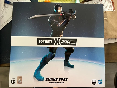 2022 Fortnite Snake Eyes GI Joe Classified Hasbro Epic Games IN HAND