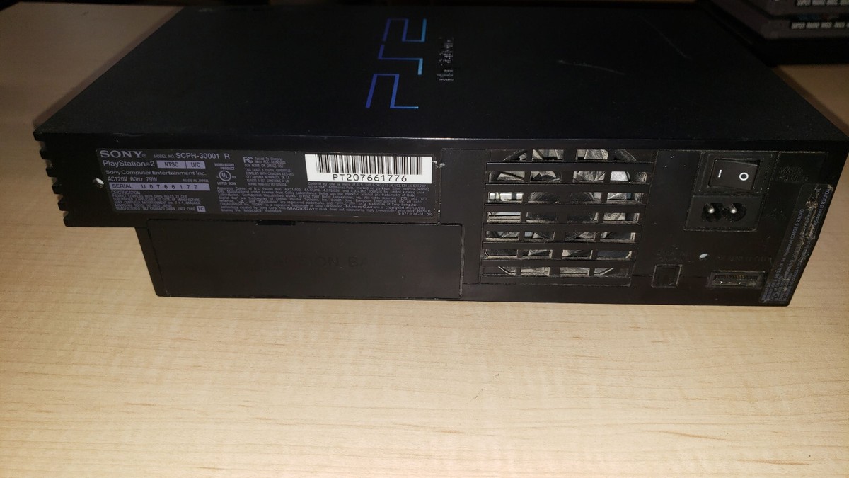 Sony PlayStation 2 Home Console - Midnight Black for sale online