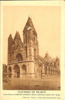 Carte Postale Ancienne CPA 27 – Les Andelys – L'Hôtel De Ville Avec Animation – 1900