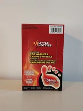 NEW Little Hotties Hot FOOT Warmers Adhesive Toe Warmers 30 Pairs Air Activated