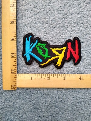 1 BEAUTIFUL MUSIC KORN ROCKBAND IRON ON PATCH free shipping