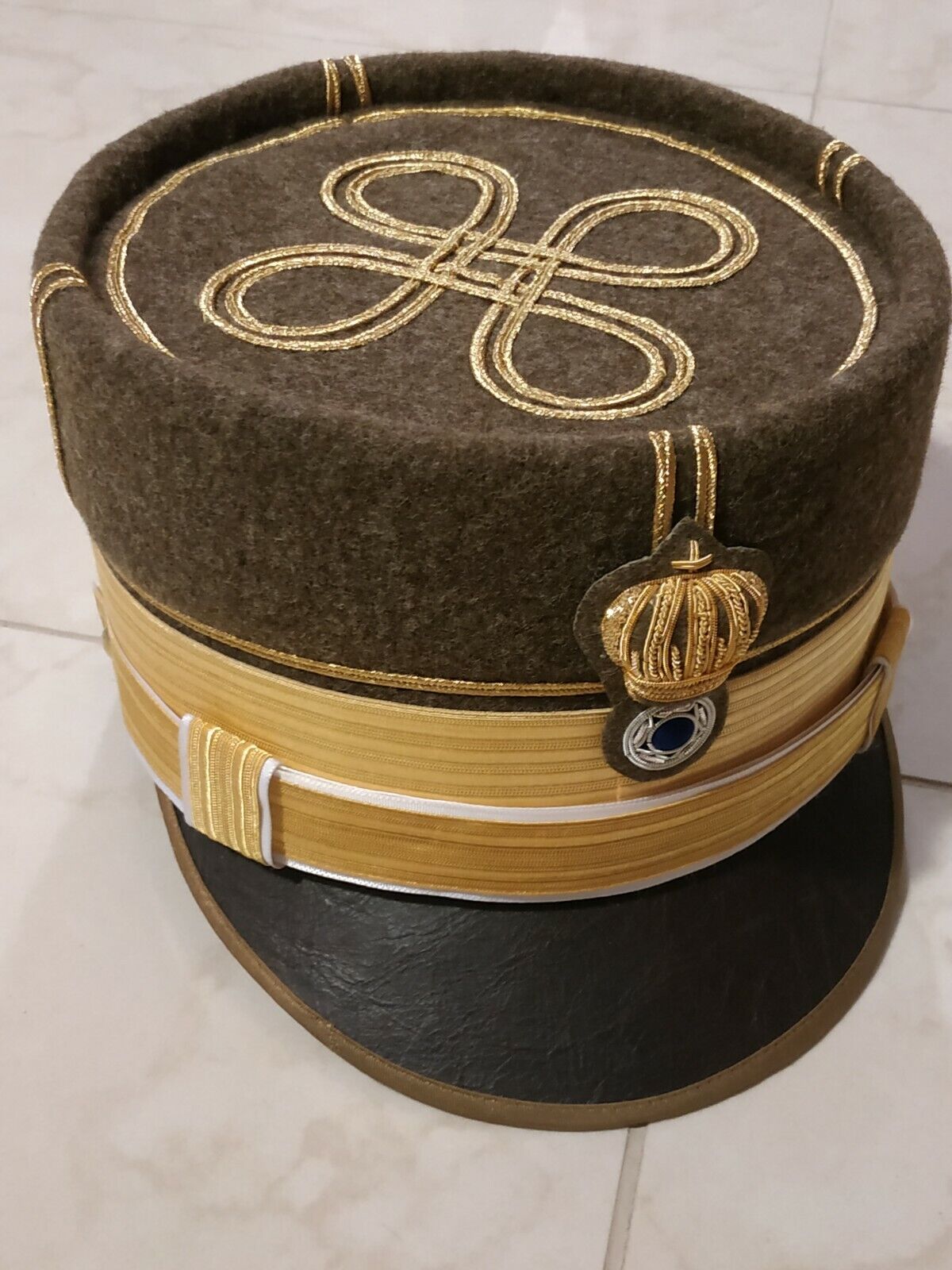 Greece - military hat of greek army general Balkan Wars 1912-1913 (reproduction)