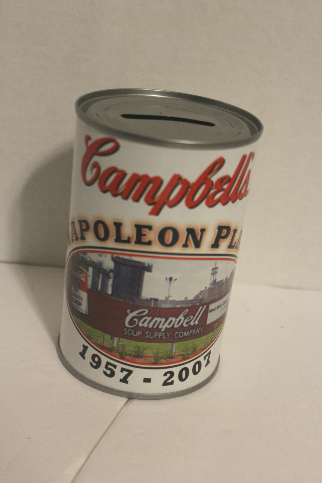 CAMPBELL'S SOUP NAPOLEON, OHIO PLANT BANK1957 2007 Anniversary 50th eBay