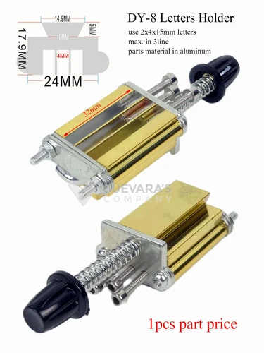 Thermal Coding Stamp Machine Letter Holder Alphabet Character Number Letters - Bild 25 von 37